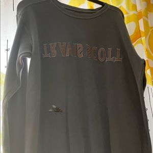 Travis Scott reflective concert sweater men size S